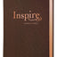 Inspire Catholic Bible NLT (LeatherLike, Dark Brown): The Bible for Coloring & Creative Journaling