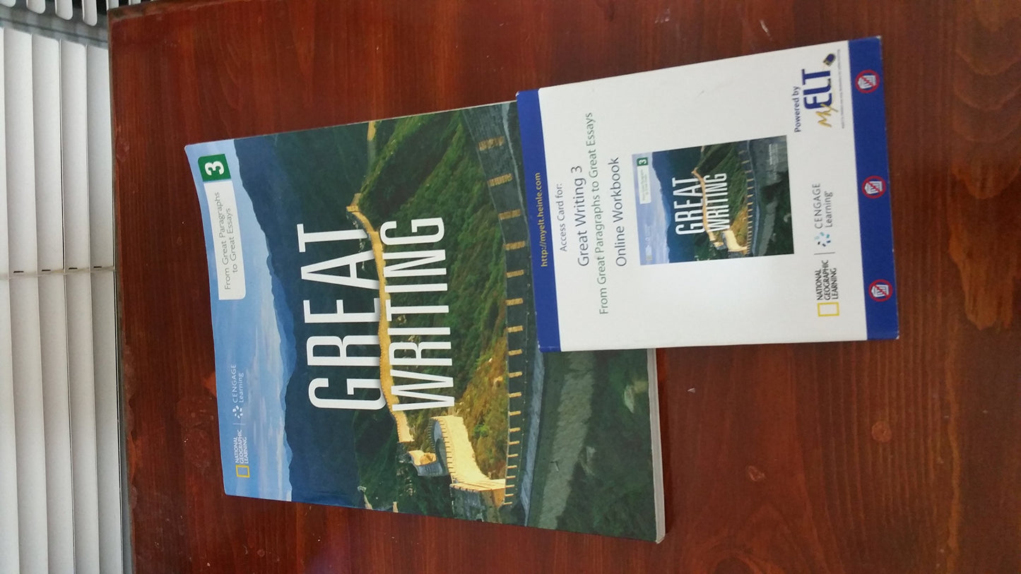 From Great Paragraphs to Great Essays (Great Writing, New Edition)