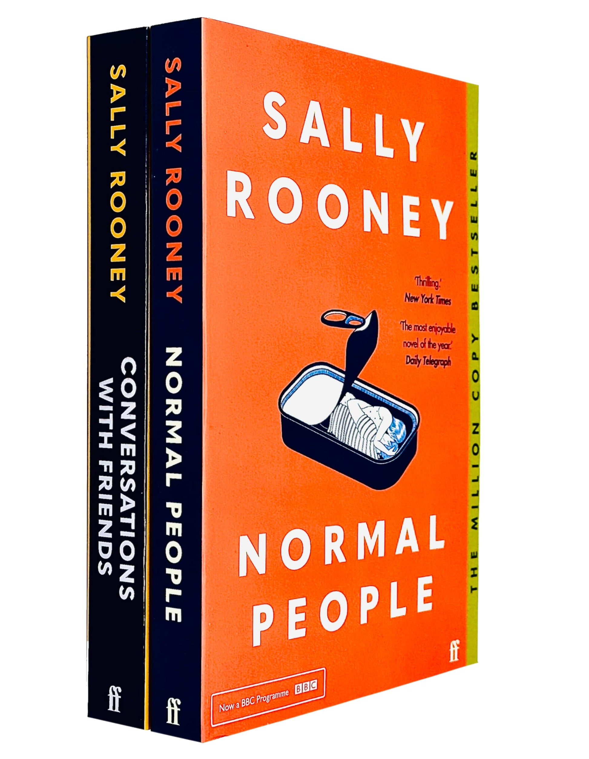 Sally Rooney 2 Books Collection Set (Conversations with Friends & Normal People)