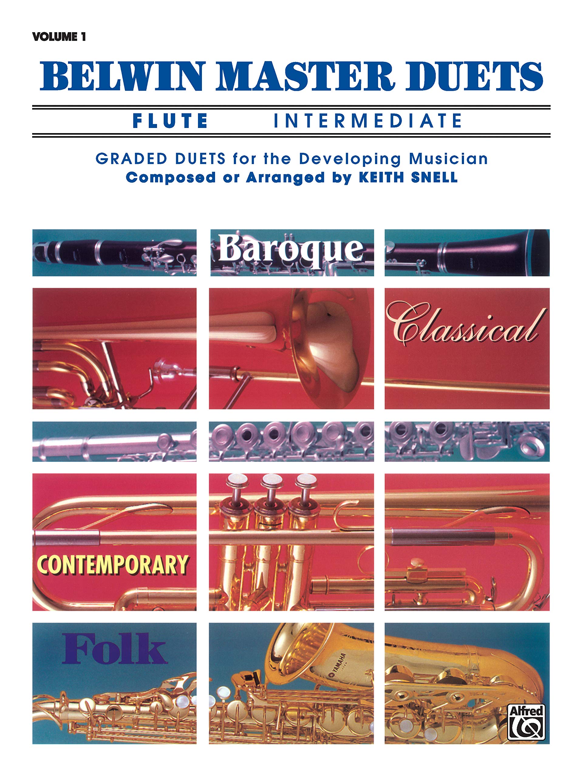 Belwin Master Duets (Flute), Vol 1: Intermediate