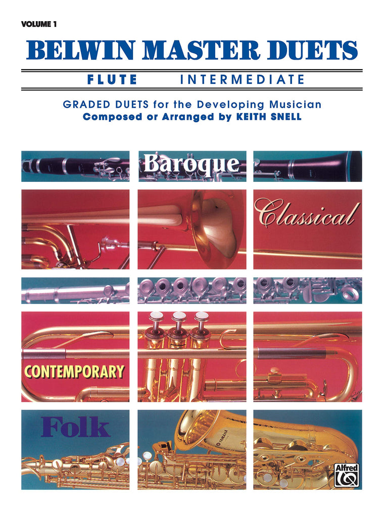Belwin Master Duets (Flute), Vol 1: Intermediate