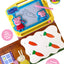 Peppa Pig Read & Doodle - Learning resources for kids, a magnetic drawing pad, an easy-to-use pen, 22-page board book for reading and drawing