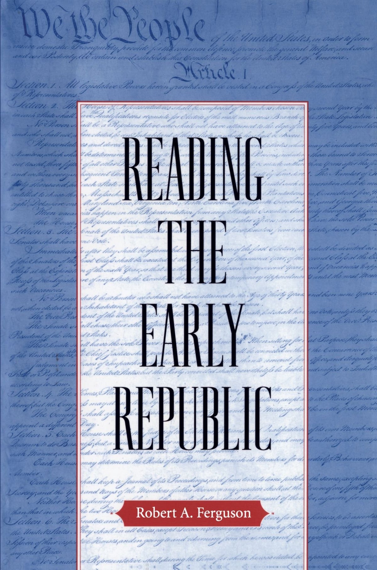 Reading the Early Republic