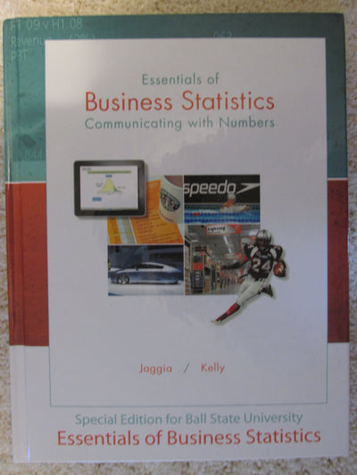 Business Statistics: Communicating with Numbers