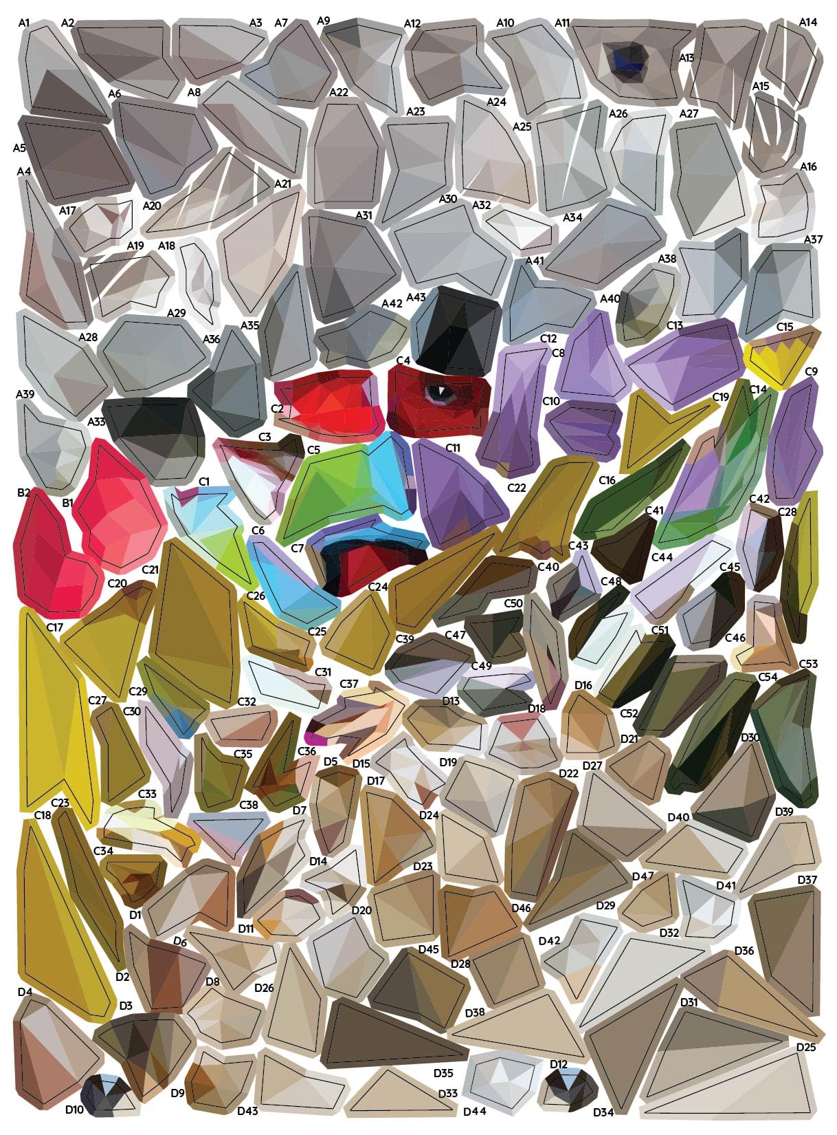 Sticker By Number Adorable Animals Book for All Ages, Sticker Mosaics for Fun and Relaxation, Sticker Books for Adults with Tear-Out Pages