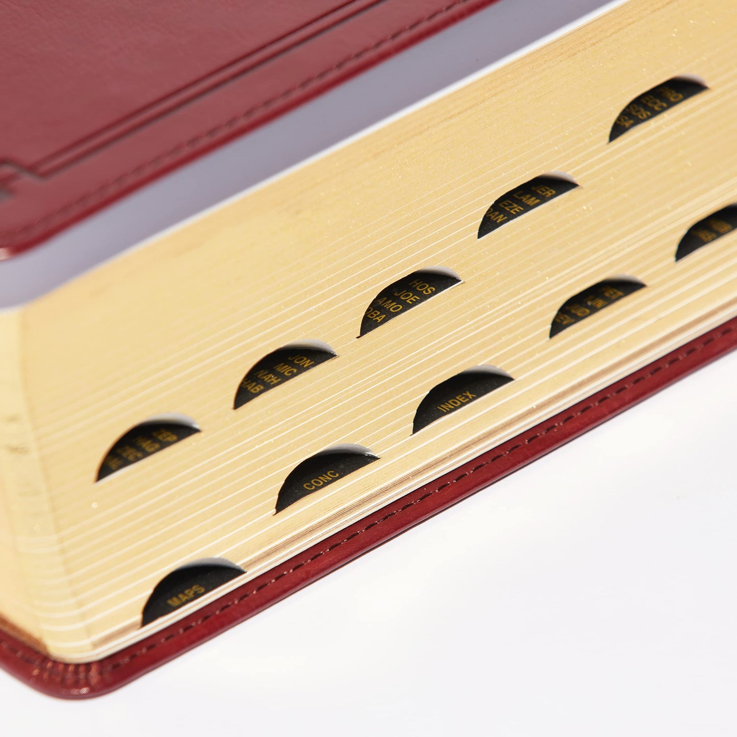 NKJV Study Bible, Leathersoft, Brown, Thumb Indexed, Comfort Print: The Complete Resource for Studying Gods Word
