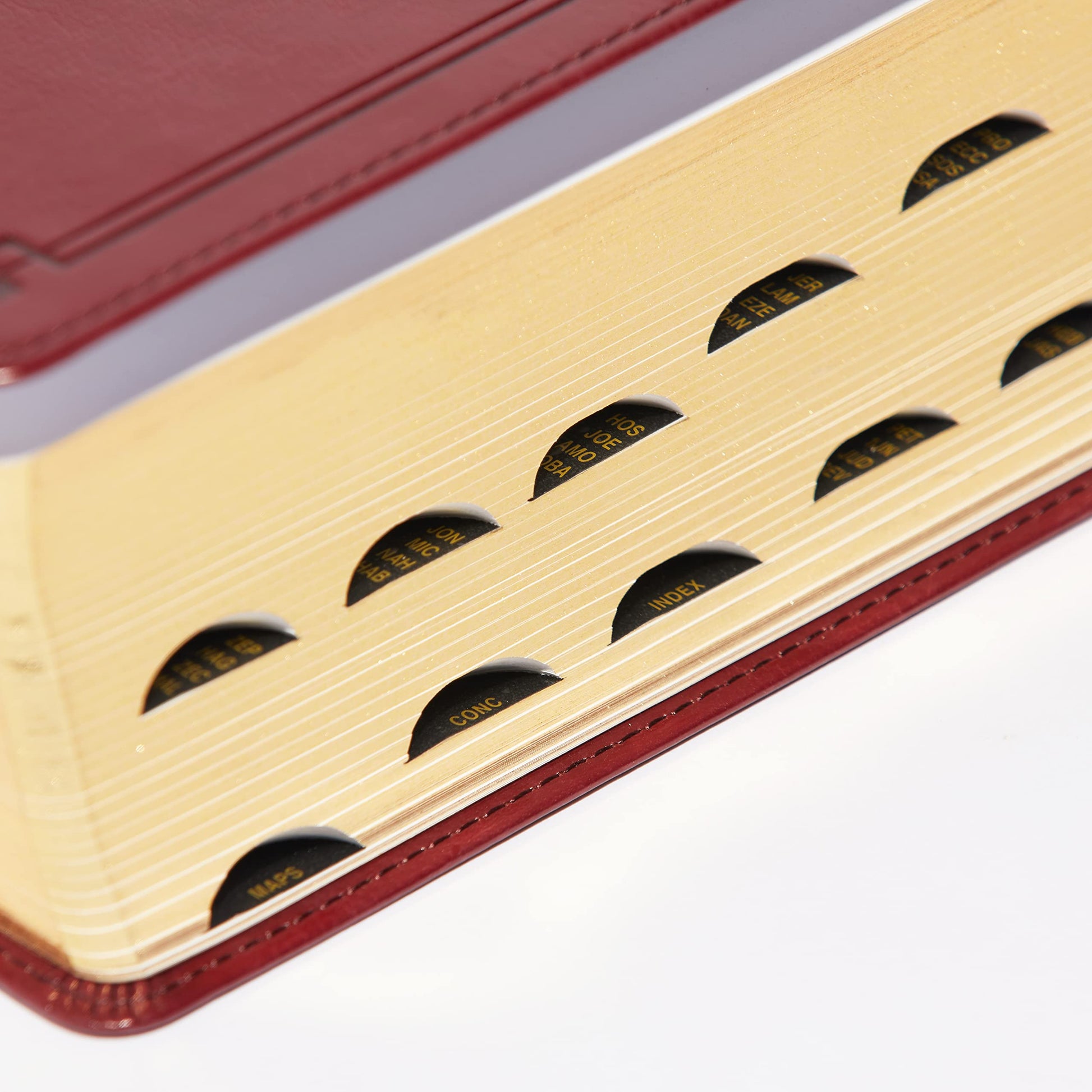 NKJV Study Bible, Leathersoft, Brown, Thumb Indexed, Comfort Print: The Complete Resource for Studying Gods Word