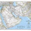 National Geographic: Middle East Classic Wall Map - Laminated (30.25 x 23.5 inches) (National Geographic Reference Map)