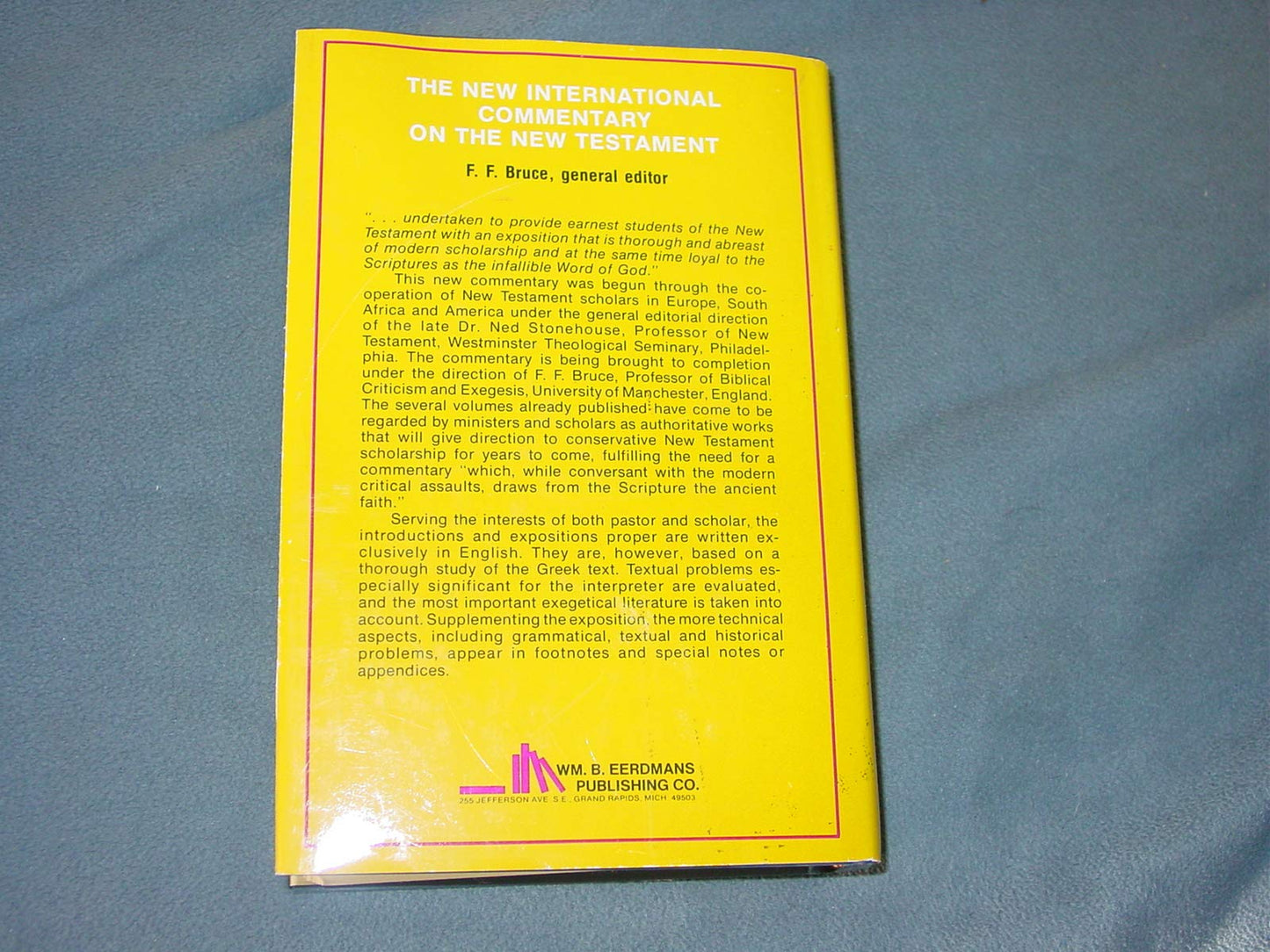 Epistle to the Romans: The English Text With Introduction, E