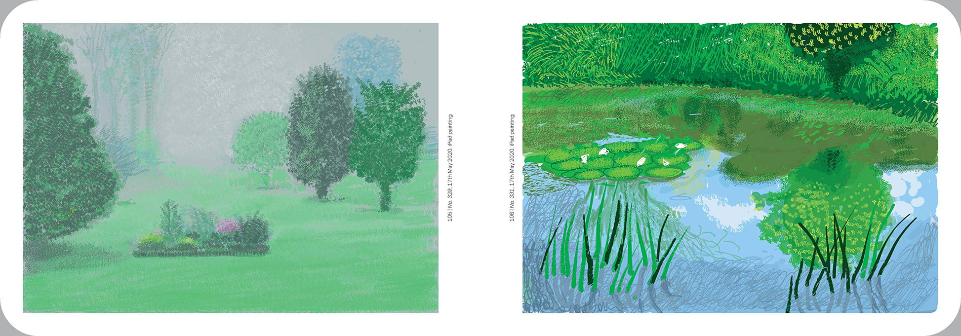 David Hockney: The Arrival of Spring, Normandy, 2020