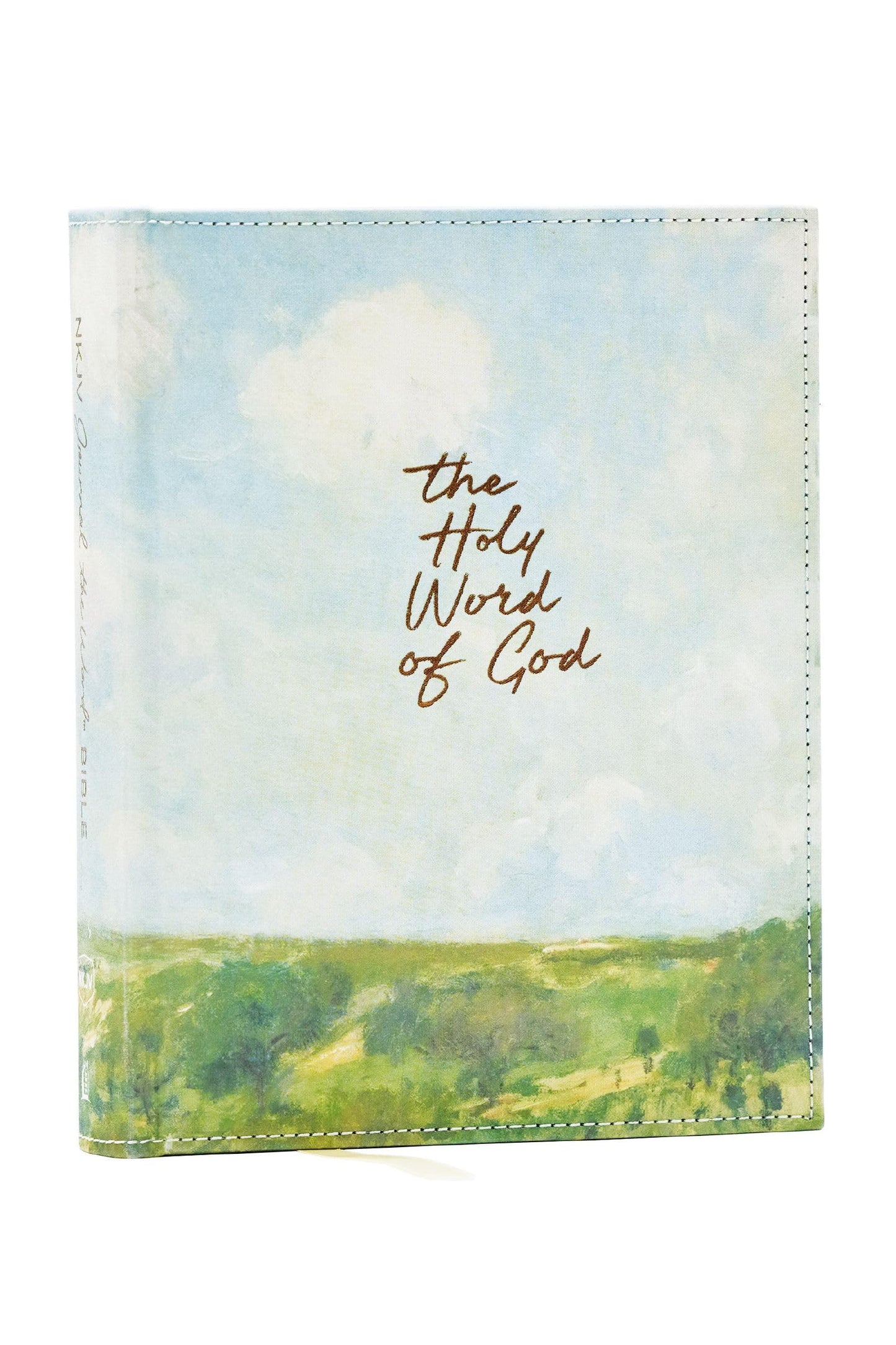 NKJV, Journal the Word Bible: Reflect, Journal or Create Art Next to Your Favorite Verses (Cloth over board, Red Letter, Comfort Print)