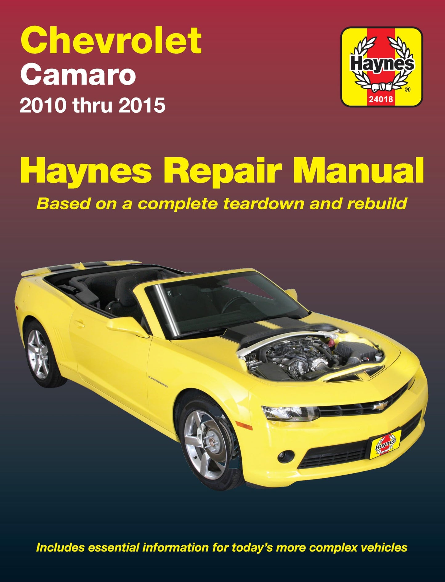 Chevrolet Camaro (10-15) Haynes Repair Manual (Does Not Include Information Specific to Z28 Models)