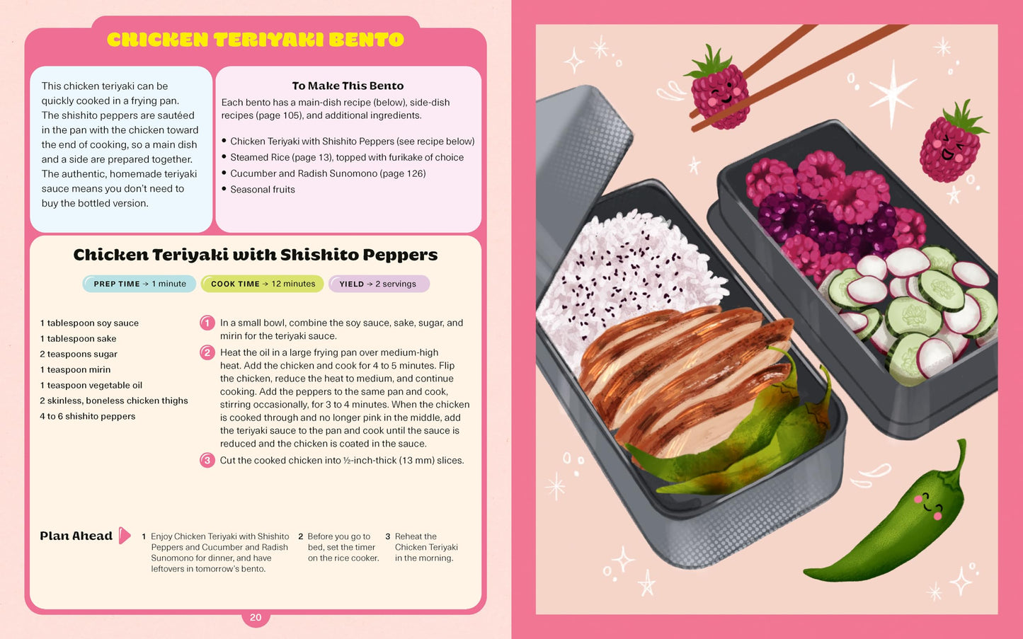 Kawaii Caf Bento: Classic and Fun Bentos to Make at Home