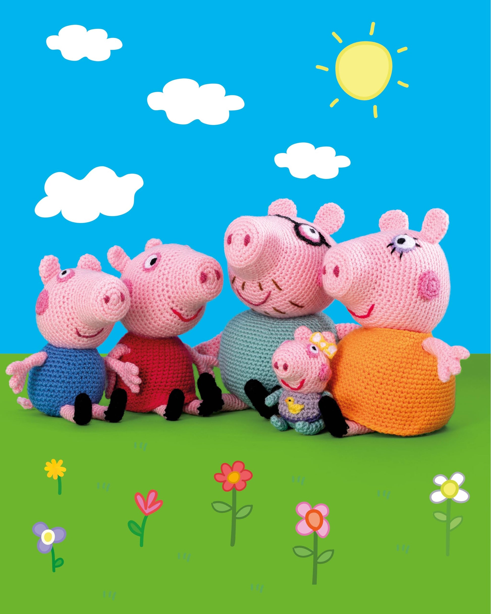 Crochet Peppa Pig: Over 20 adorable amigurumi toy patterns for hours of fun! (Peppa Pig Crafts, 1)
