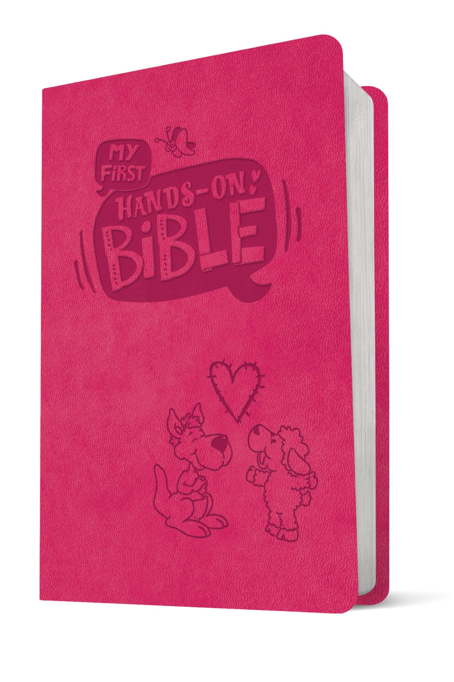 My First Hands-On Bible (LeatherLike, Pink)