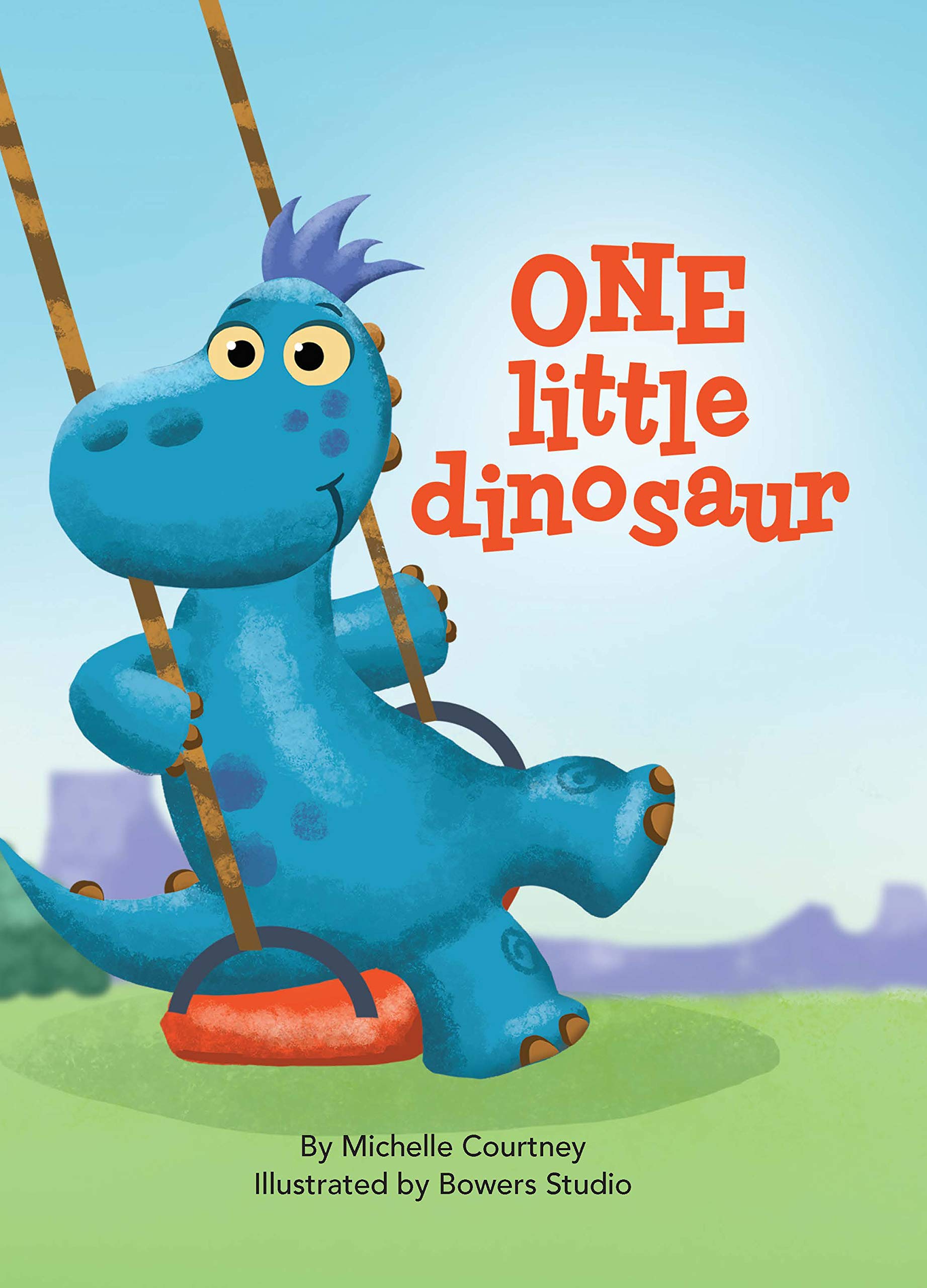 One Little Dinosaur - Children's Padded Board Book - Counting Book about Friendship