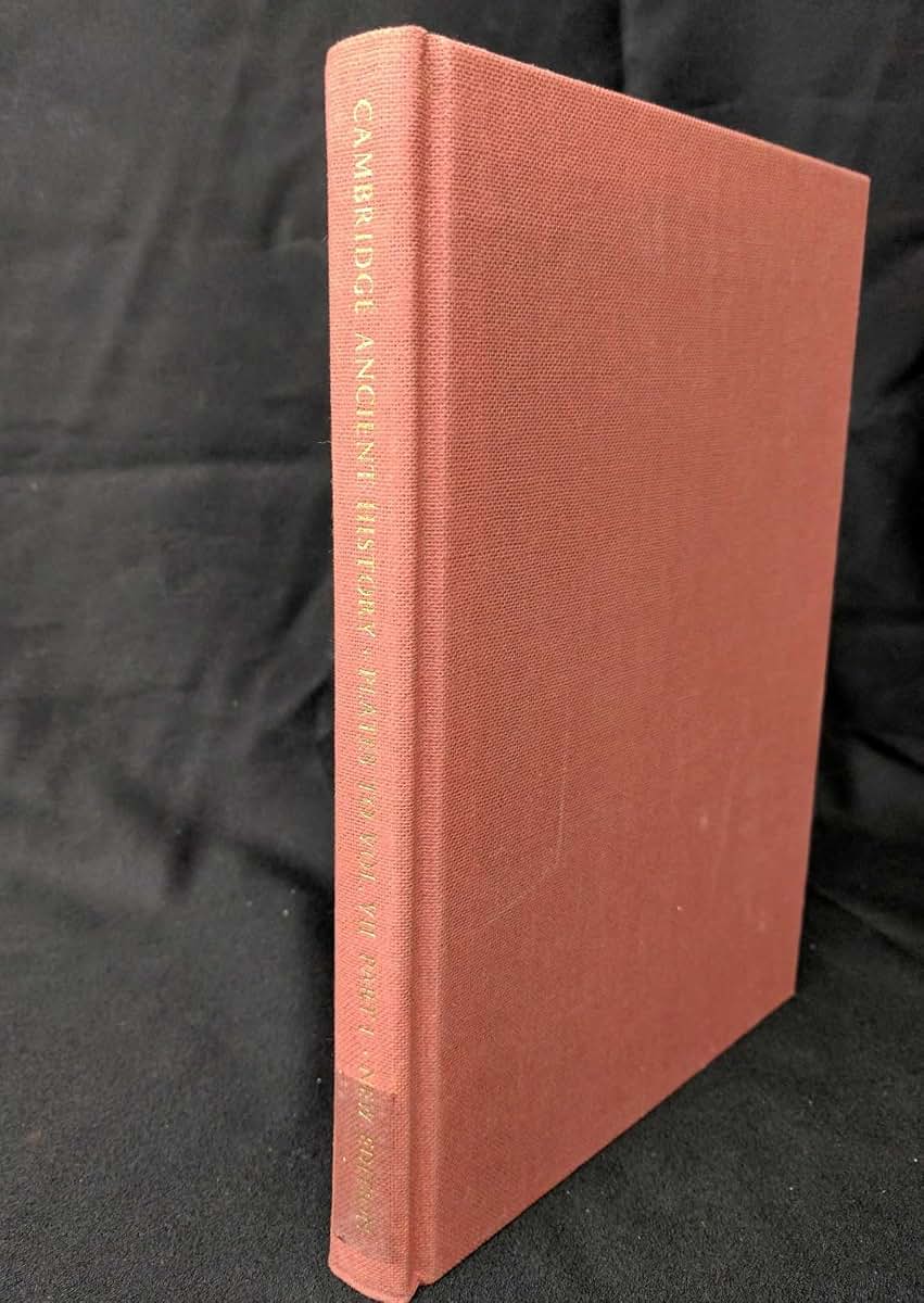 The Cambridge Ancient History: Plates to Volume 7, Part 1