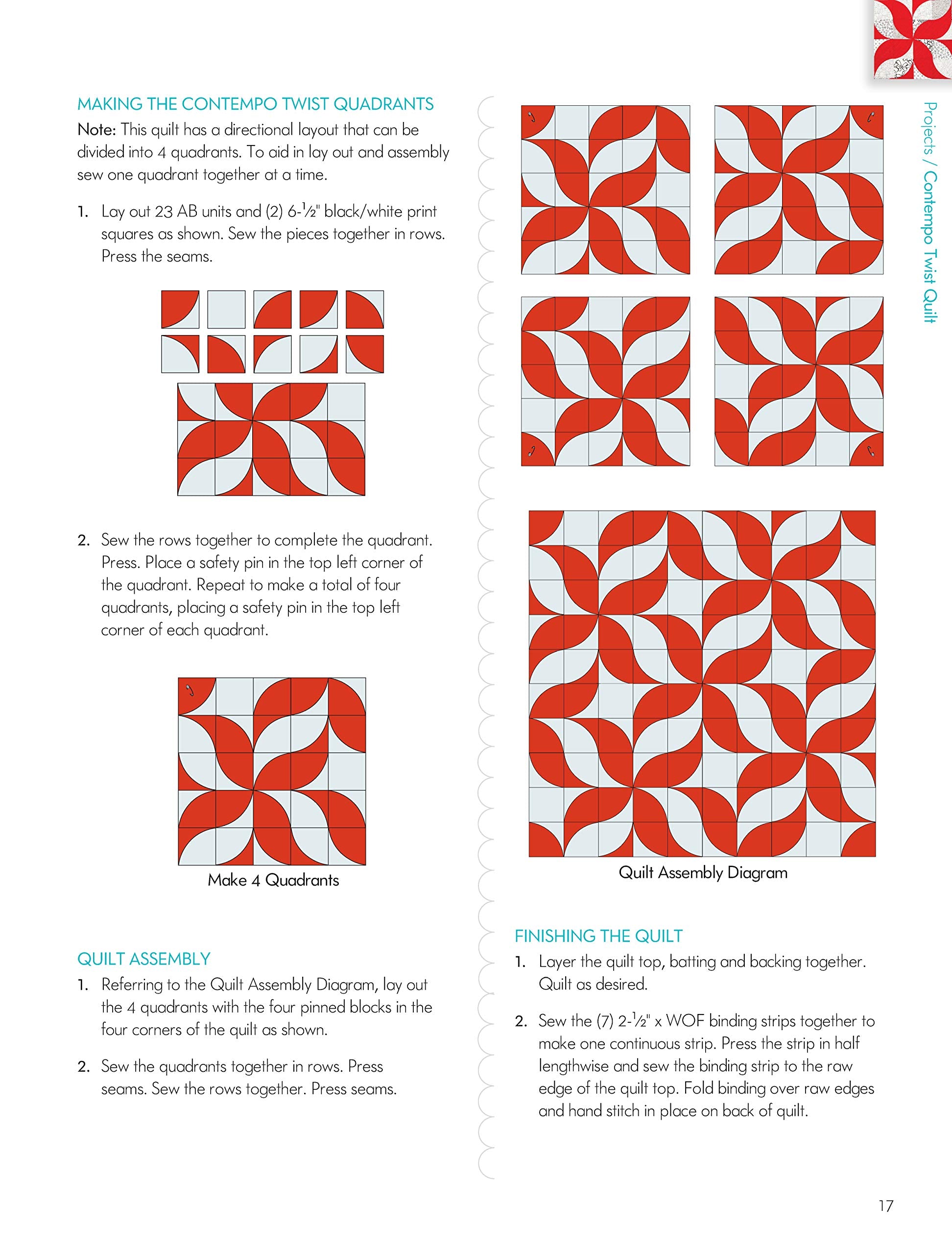 One Wonderful Curve: 12 Contemporary Quilts (Landauer) Step-by-Step Projects with the Quick Curve Ruler and a One-Size, One-Curve Block; for Both Beginners & Advanced Quilters