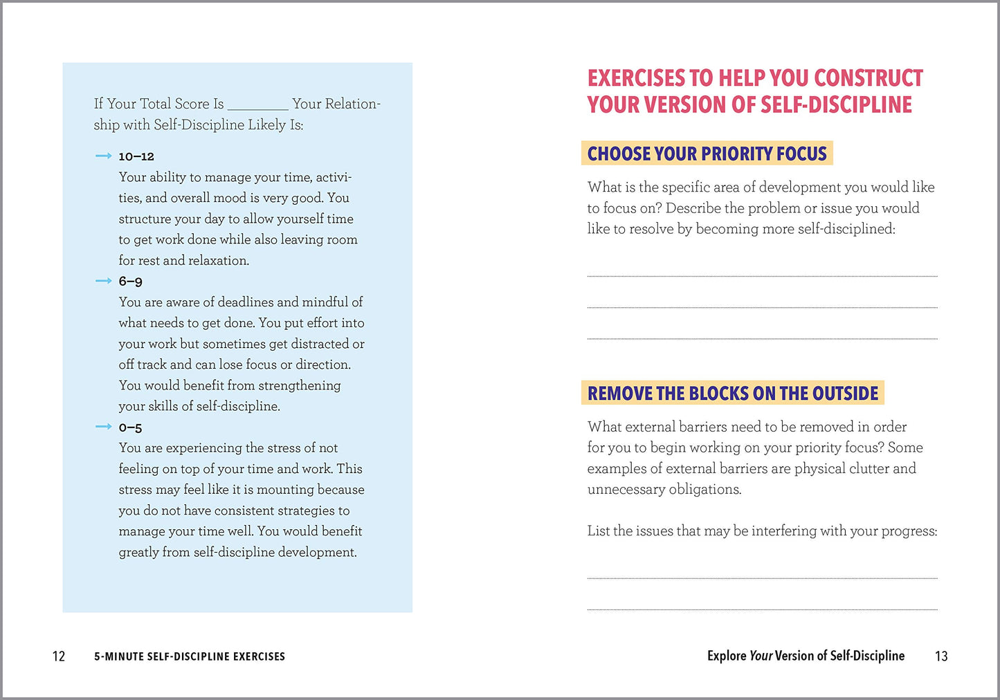 5-Minute Self-Discipline Exercises: Stay Motivated, Cultivate Good Habits, and Achieve Your Goals