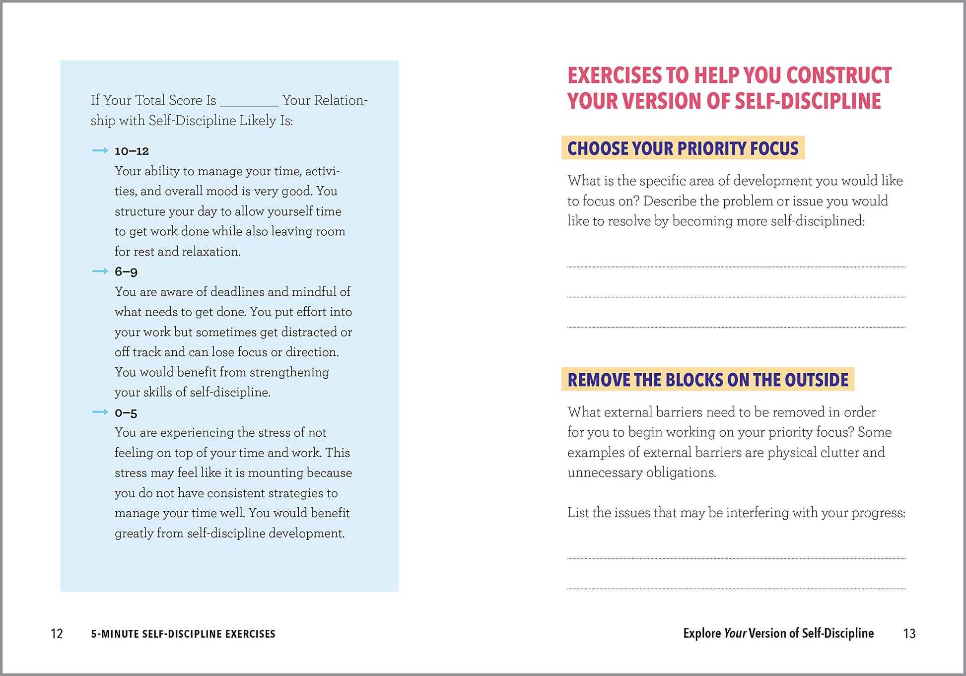 5-Minute Self-Discipline Exercises: Stay Motivated, Cultivate Good Habits, and Achieve Your Goals