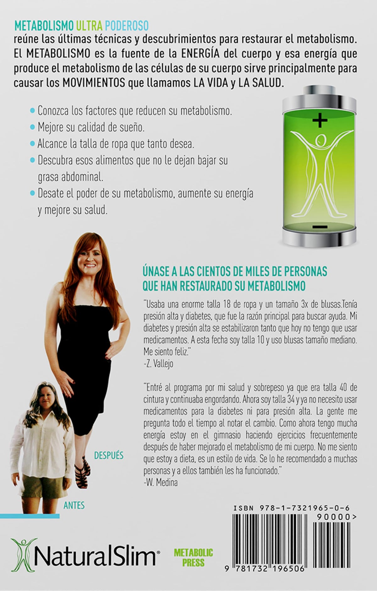 Metabolismo Ultra Poderoso (Spanish Edition)