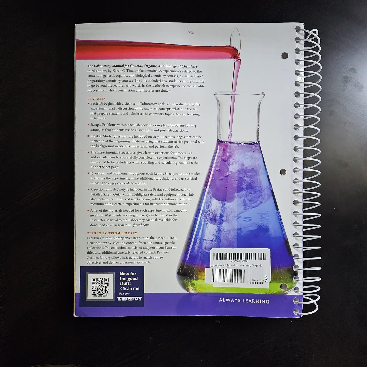 Laboratory Manual for General, Organic, and Biological Chemistry