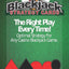 Set of Six Blackjack Basic Strategy Cards by Kenneth R Smith