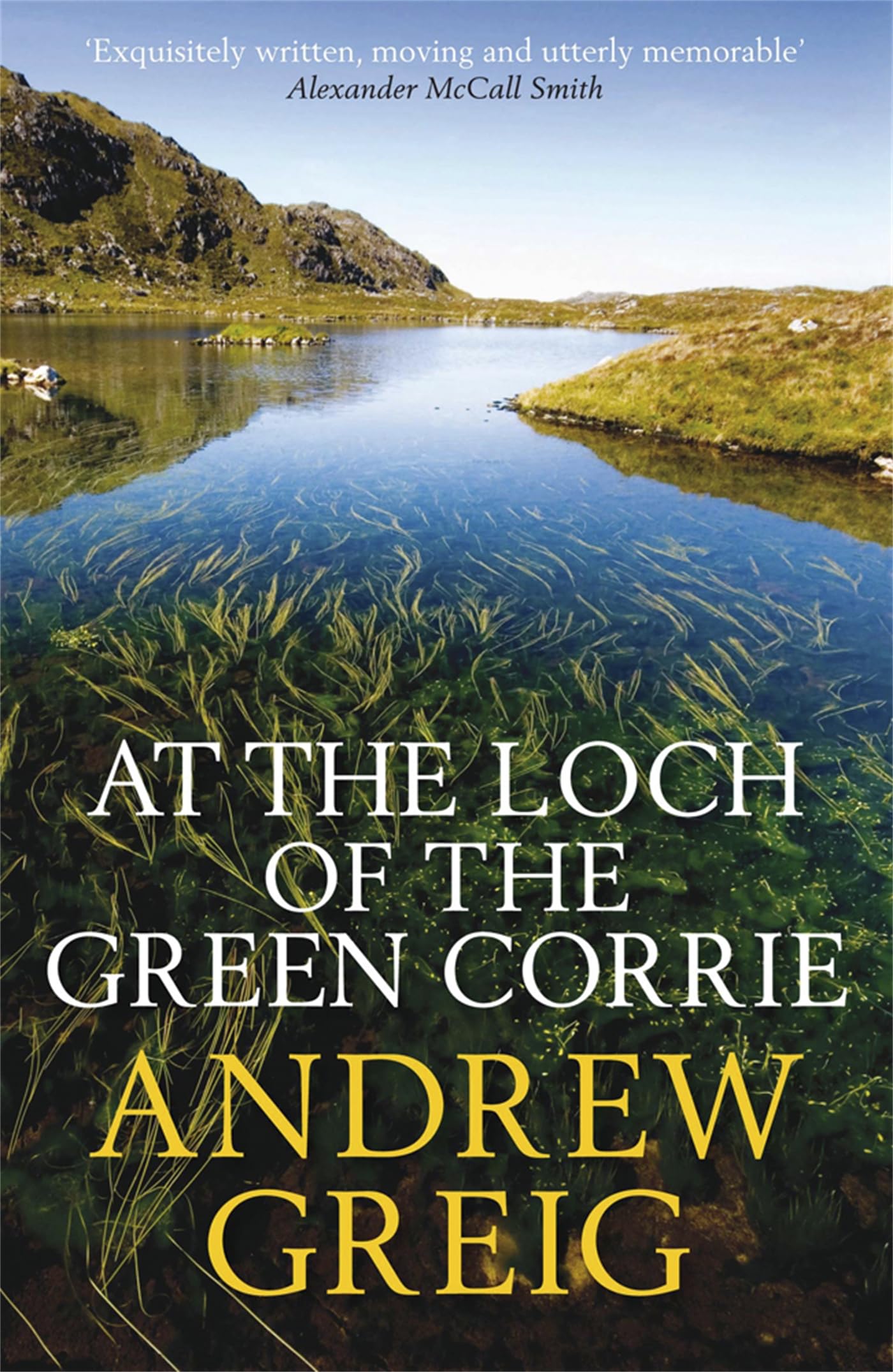 At the Loch of the Green Corrie. Andrew Grieg