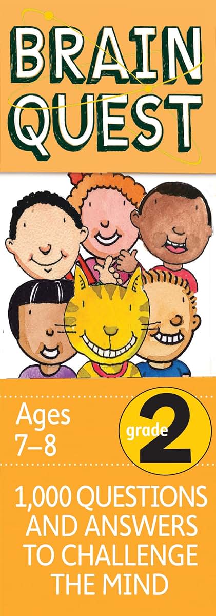 Brain Quest 2nd Grade Q&A Cards: 1000 Questions and Answers