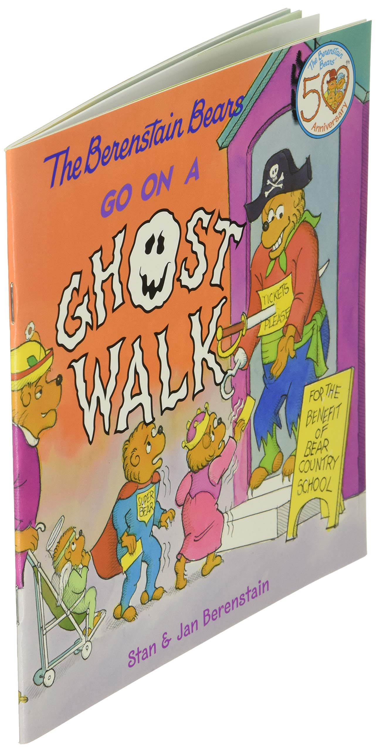 The Berenstain Bears Go on a Ghost Walk: A Halloween Book for Kids