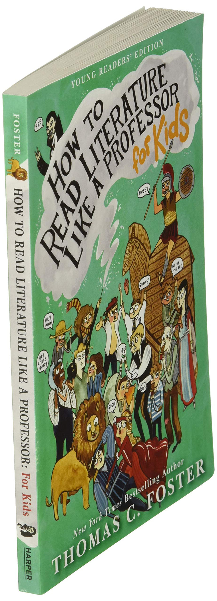 How to Read Literature Like a Professor: For Kids — back cover
