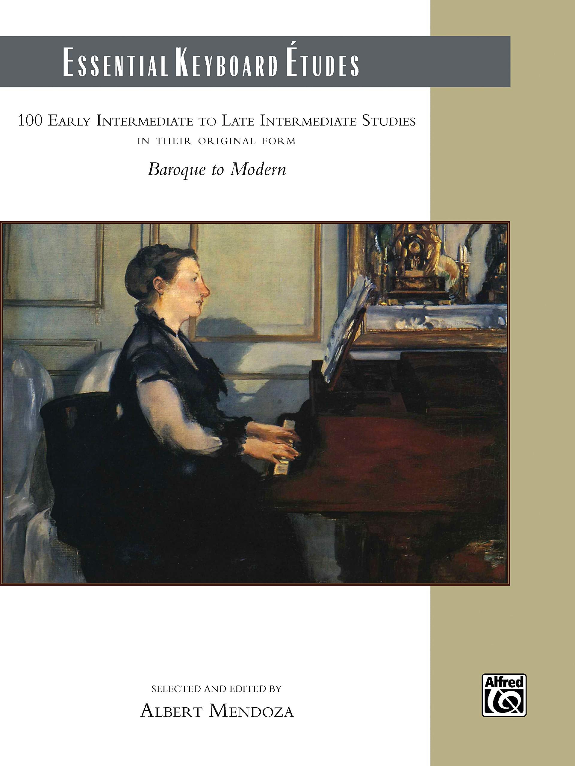Essential Keyboard Études: 100 Early Intermediate to Late Intermediate Studies, Comb Bound Book