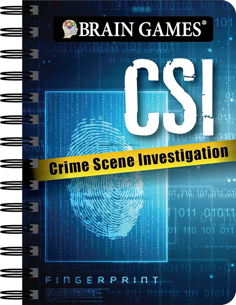 Brain Games - To Go - CSI: Crime Science Investigation Puzzles