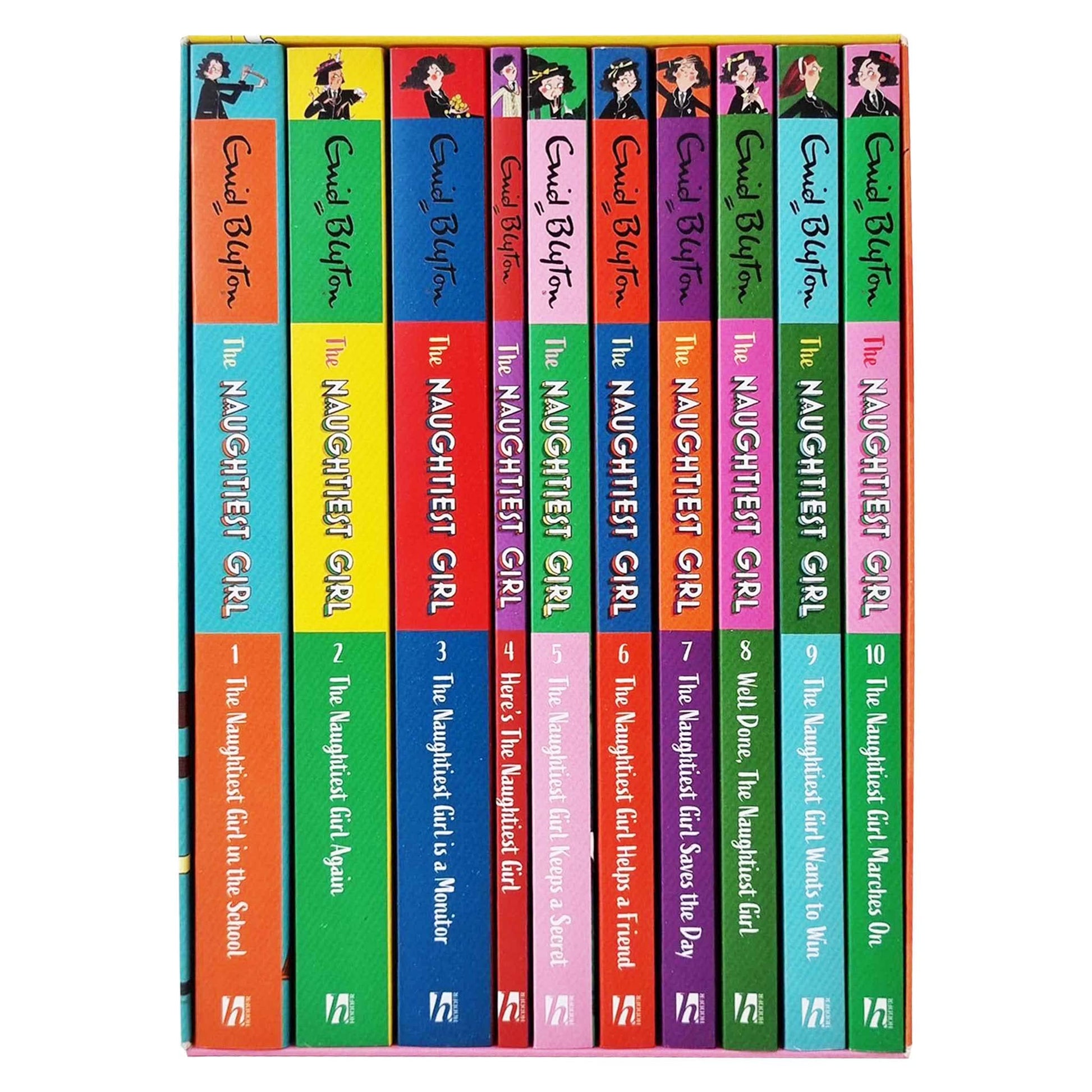 The Naughtiest Girl Set, 10 Books, RRP 49.99 (Naughtiest Girl in the School,...
