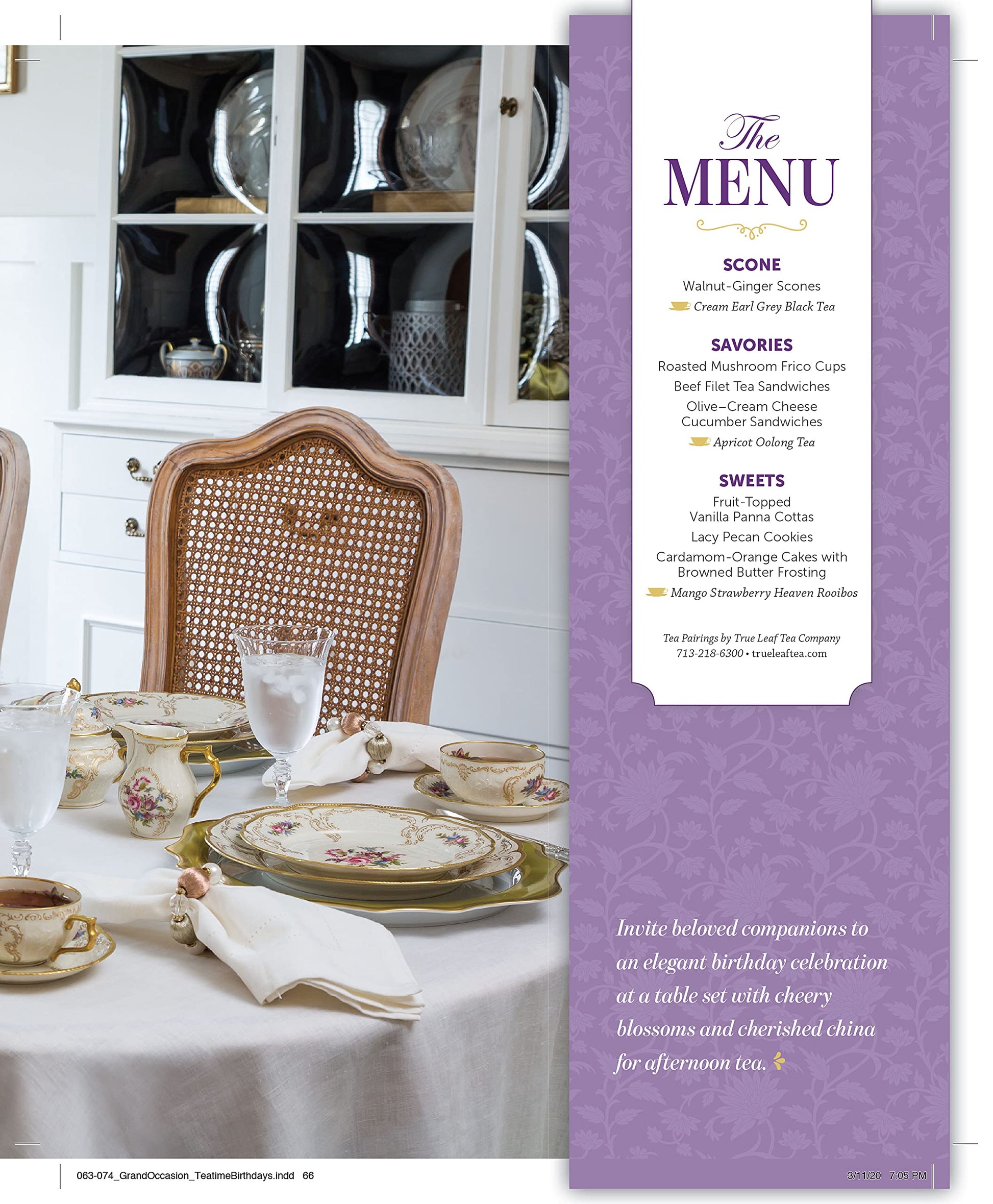 TeaTime Birthdays: Afternoon Tea Celebrations for All Ages