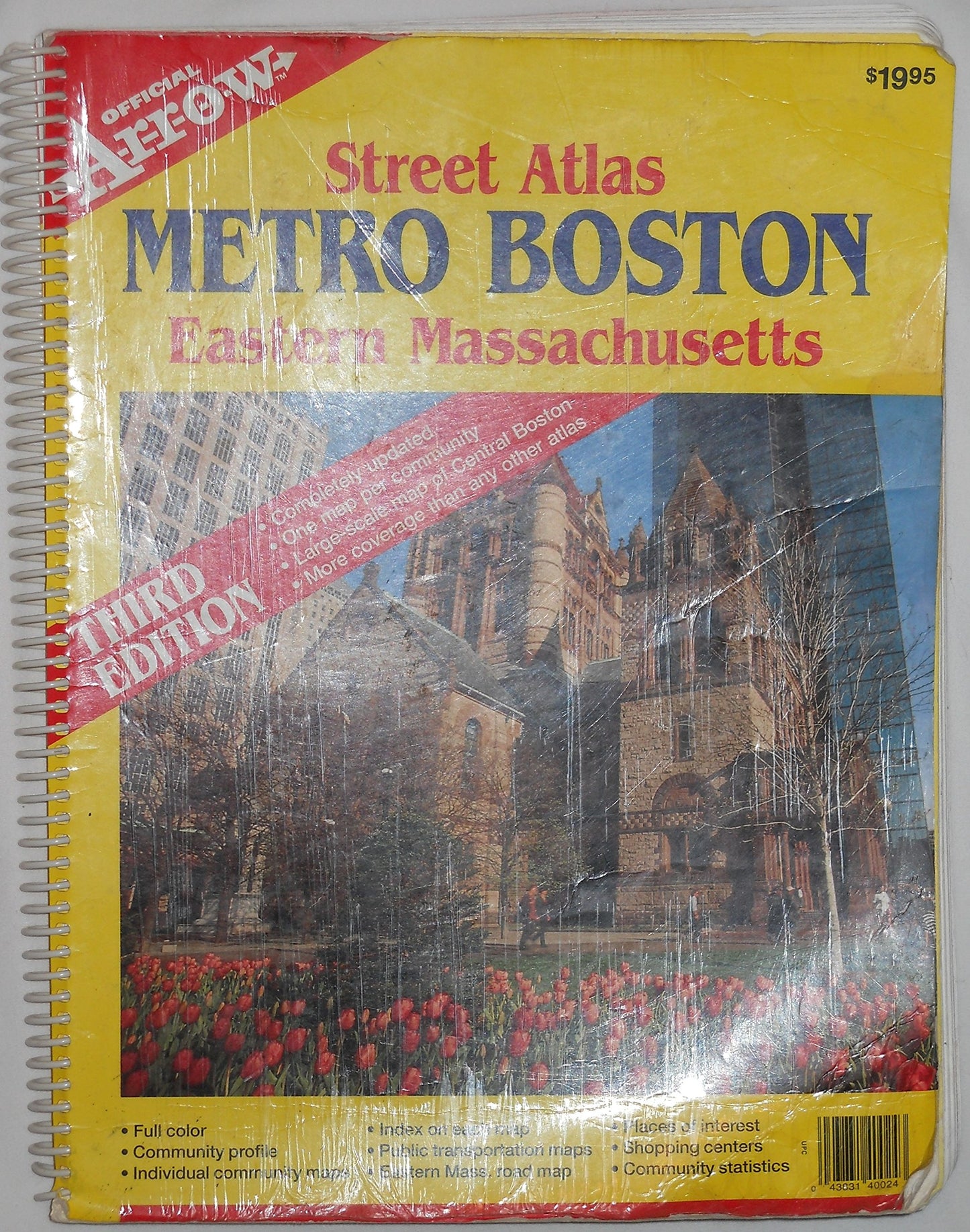 Metro Boston Eastern Massachusetts Street Atlas (Metro Bosto