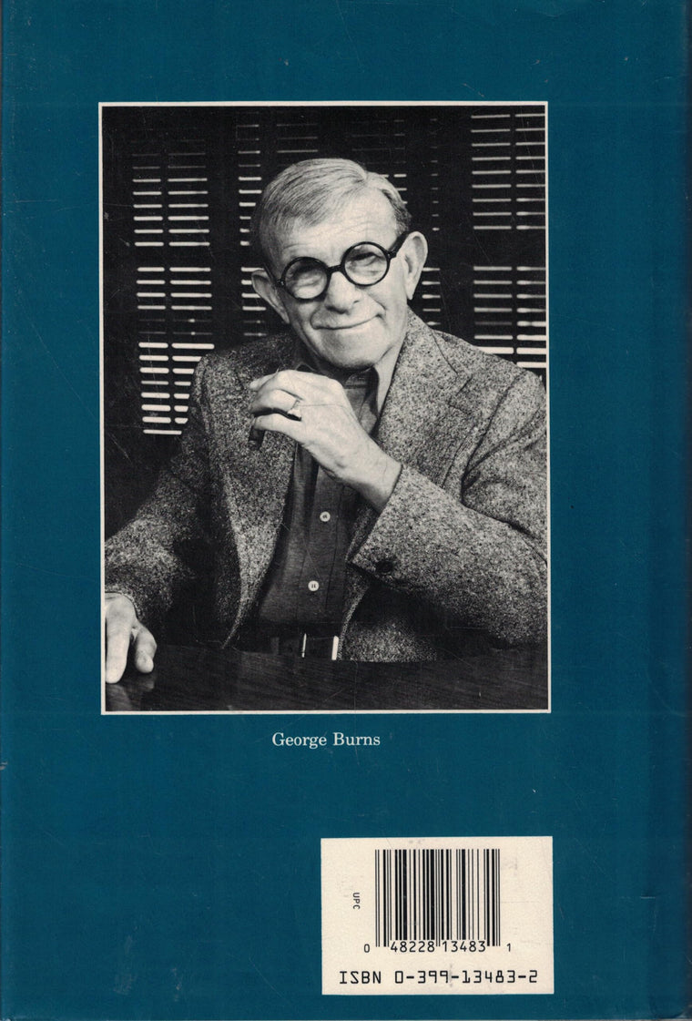 George Burns: All My Best Friends — back cover