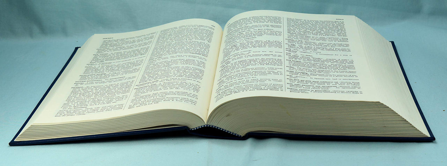Black's Law Dictionary: Definitions of the Terms and Phrases (New)