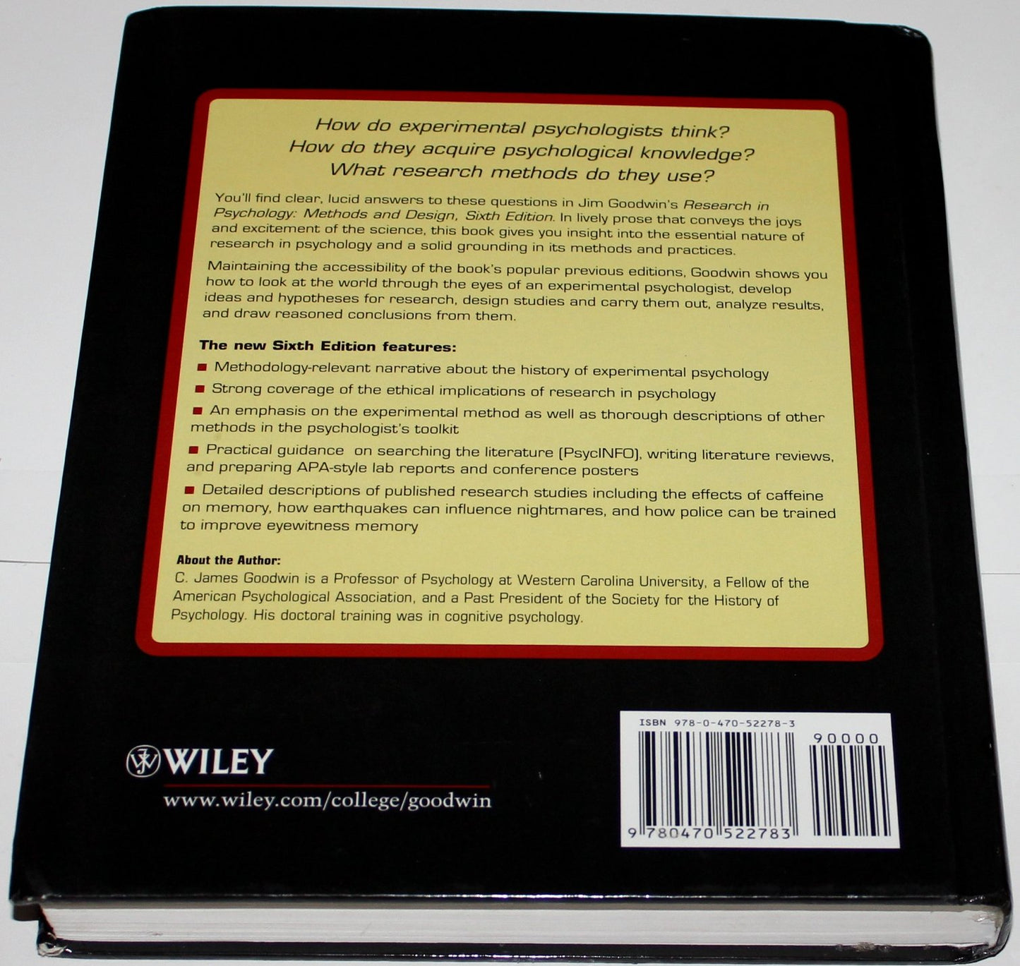 Research In Psychology: Methods and Design