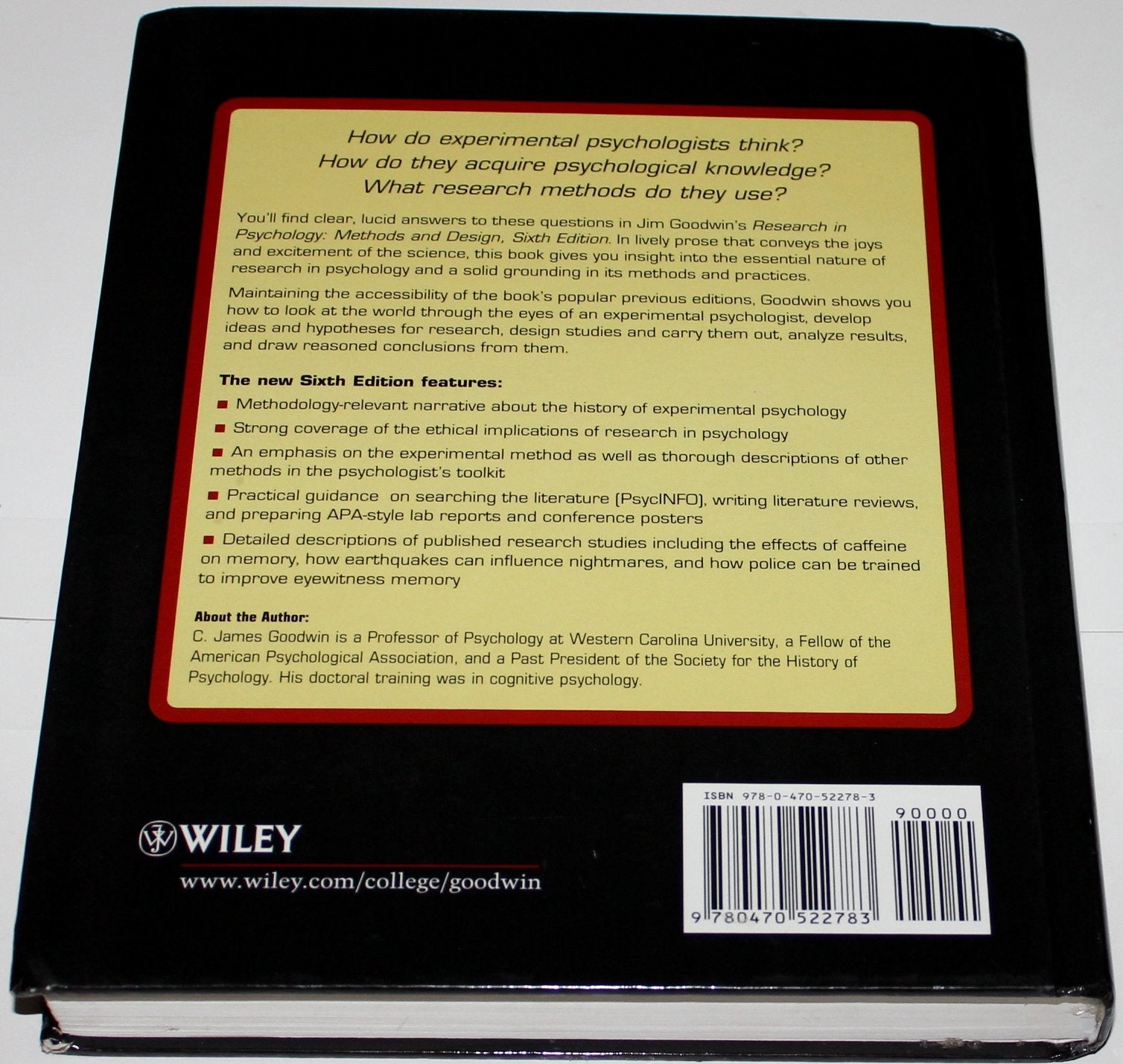 Research In Psychology: Methods and Design