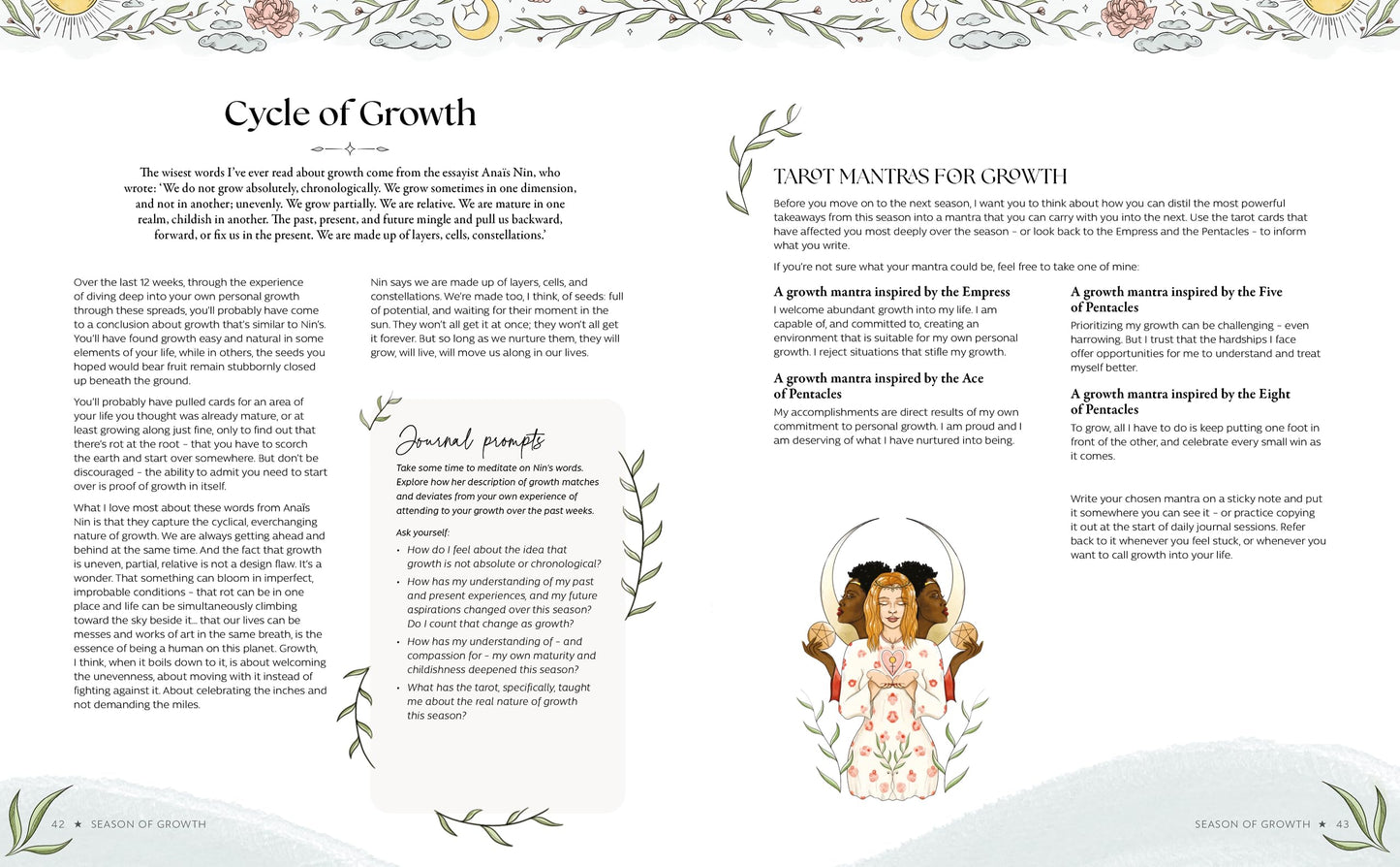 The Tarot Spreads Yearbook: 52 Tarot Spreads for Getting to Know Yourself