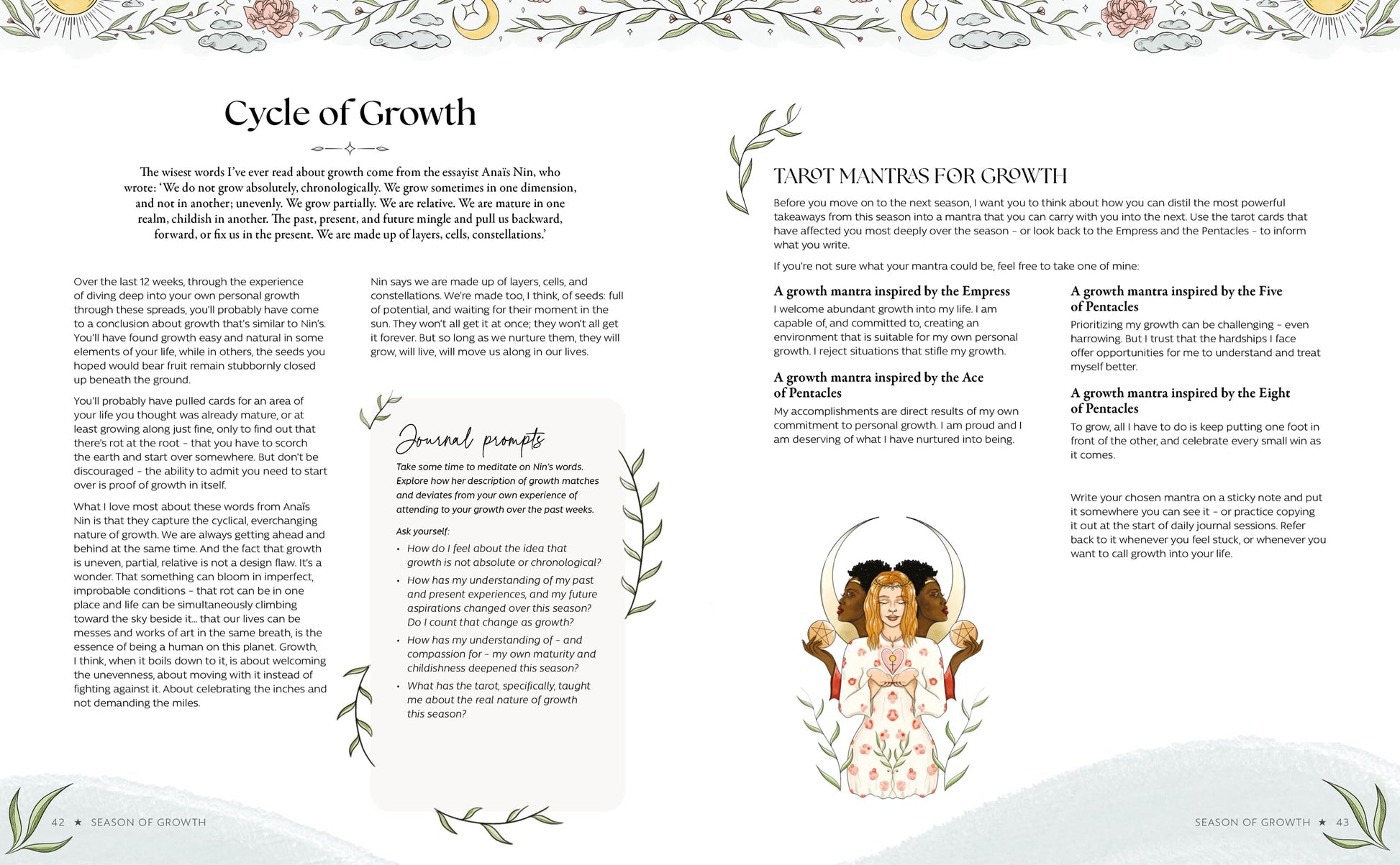 The Tarot Spreads Yearbook: 52 Tarot Spreads for Getting to Know Yourself