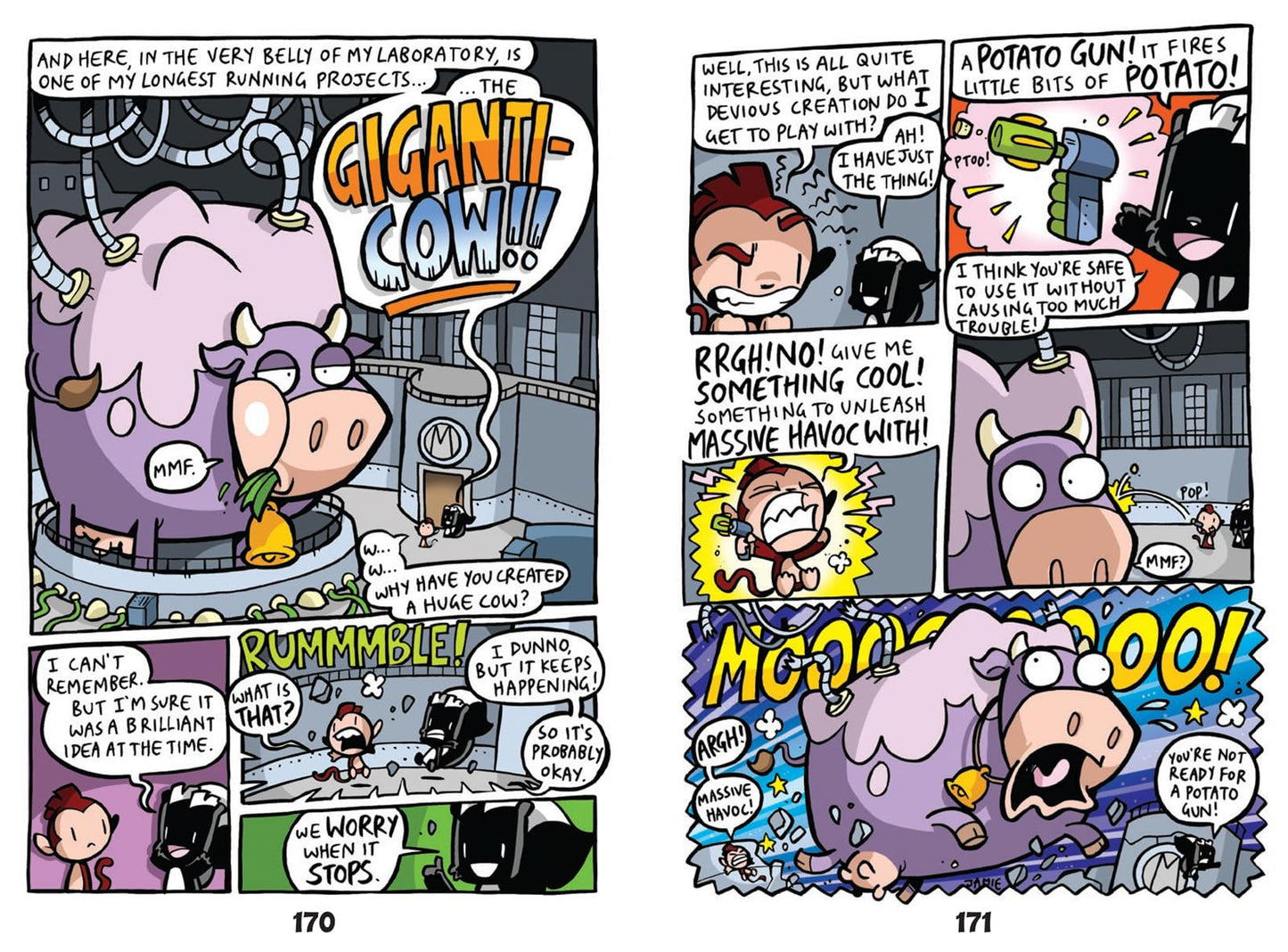 Bunny vs Monkey and the League of Doom!: 3