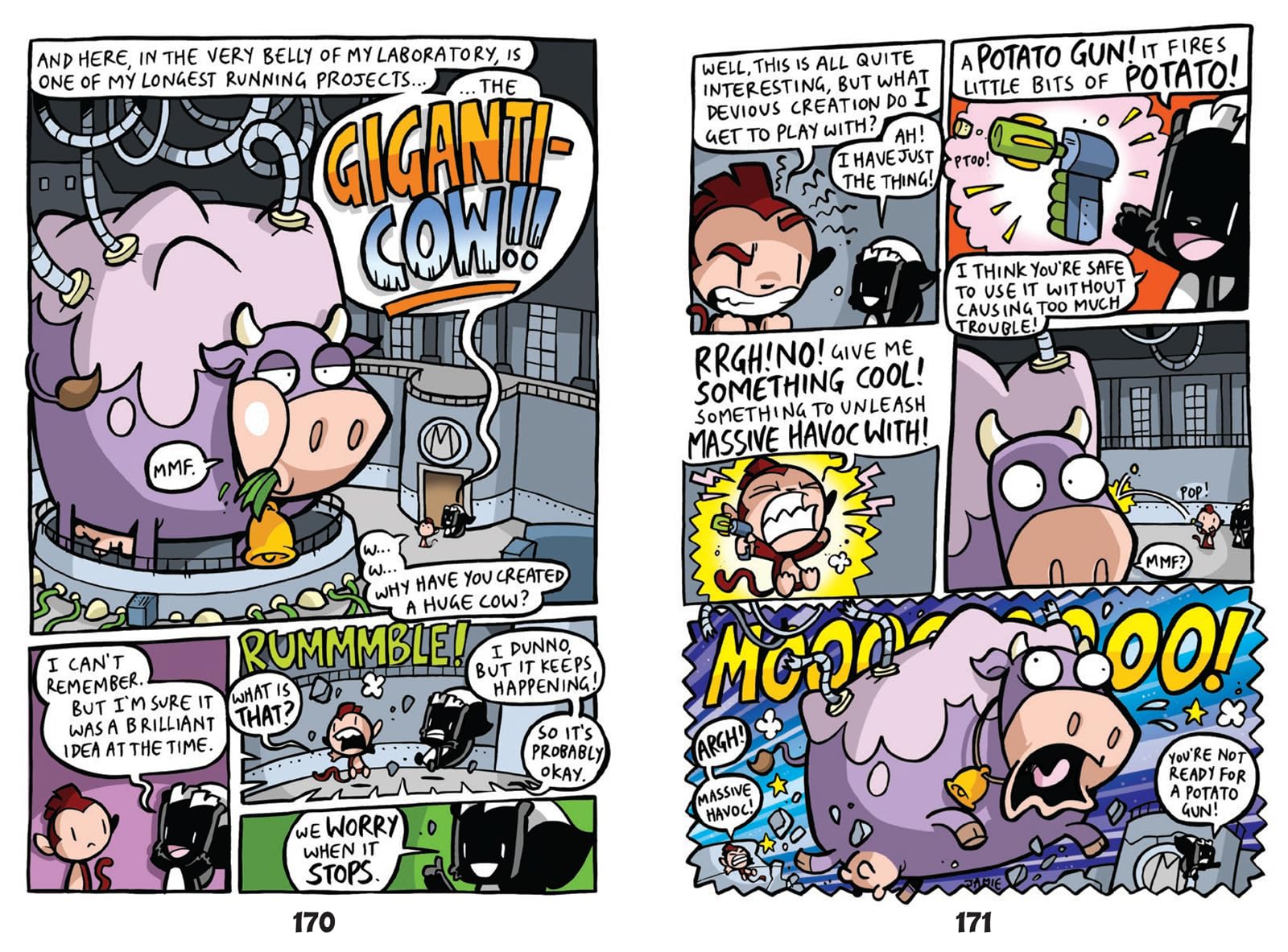 Bunny vs Monkey and the League of Doom!: 3
