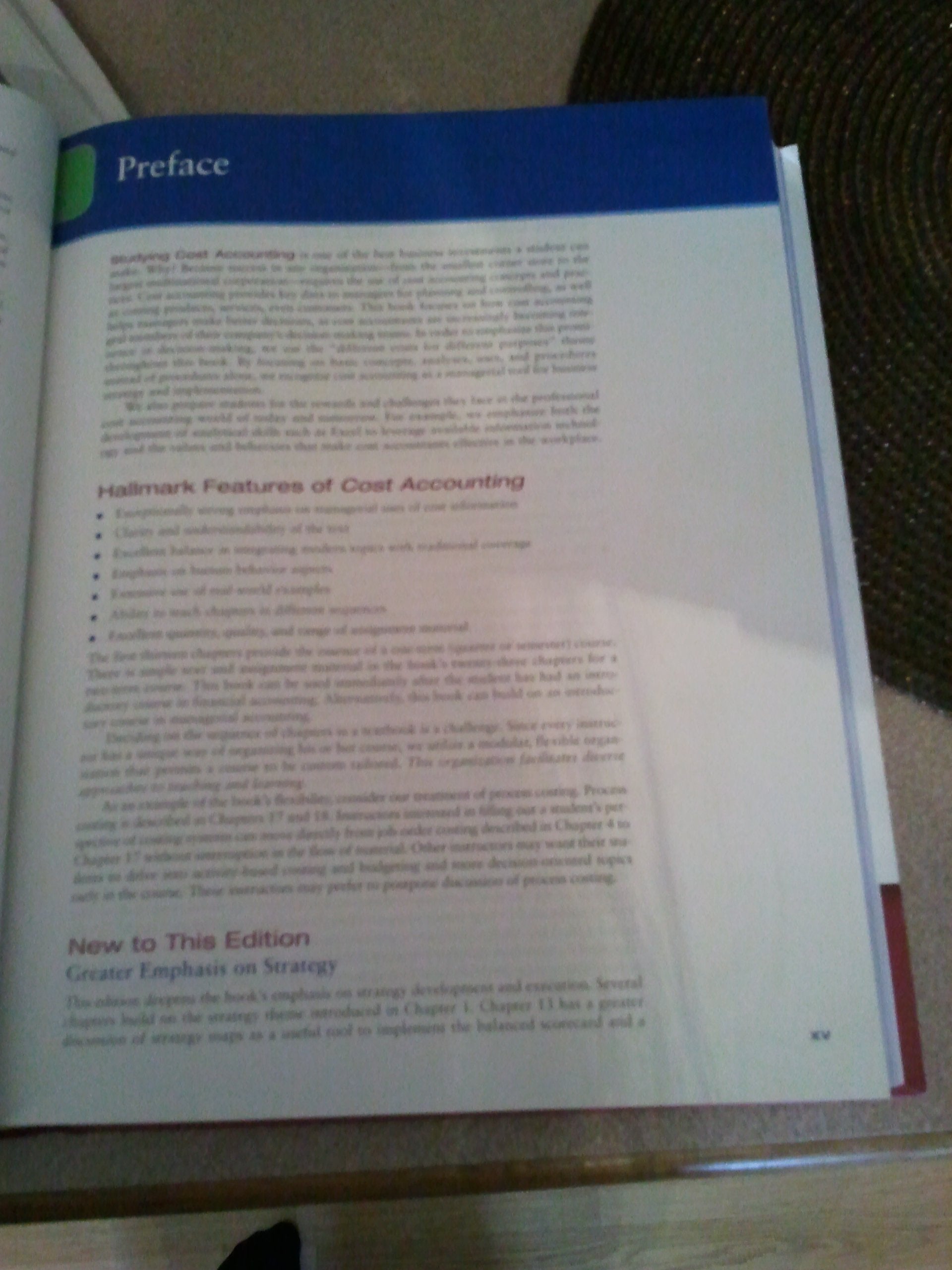 Cost Accounting: A Managerial Emphasis