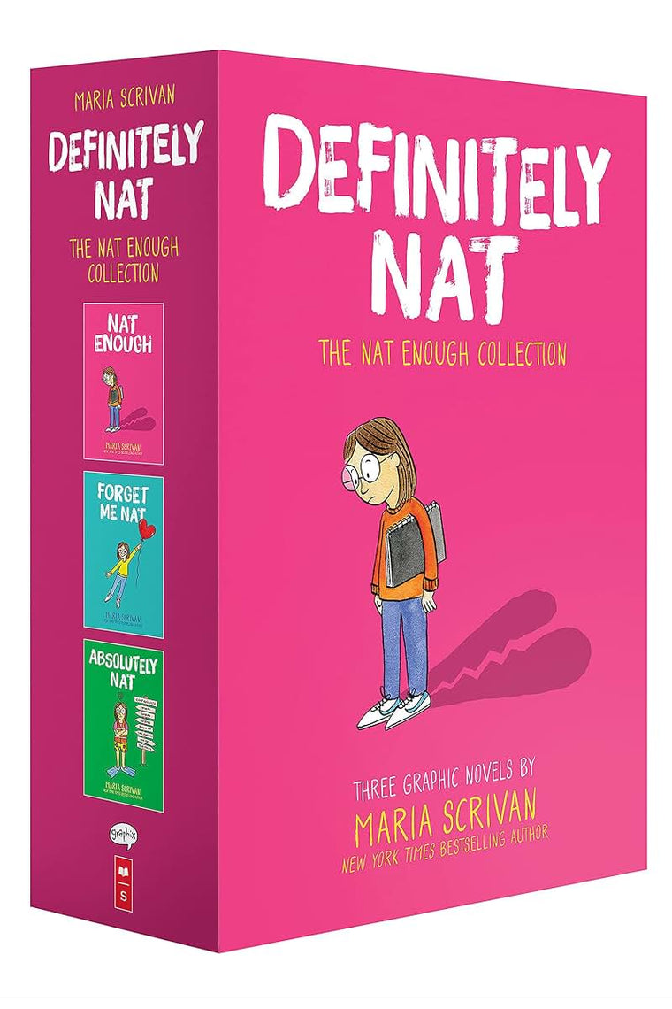 Definitely Nat: A Graphic Novel Box Set (Nat Enough #1-3)