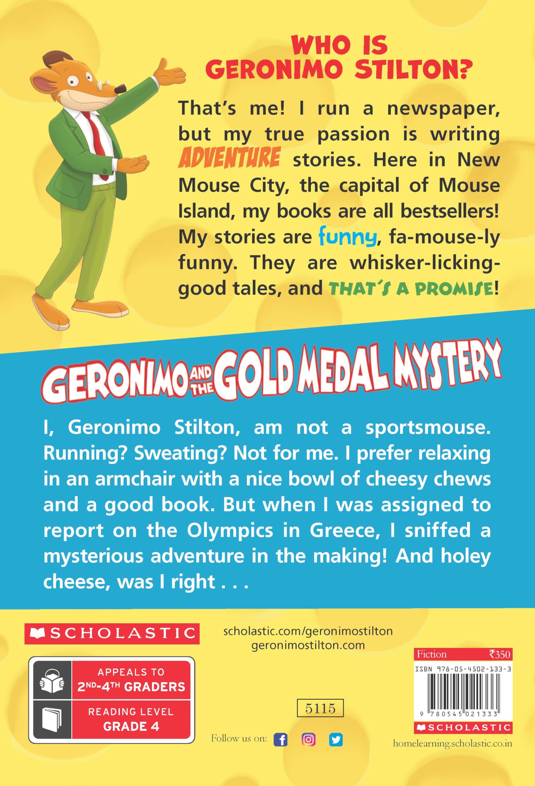 Geronimo and the Gold Medal Mystery (Geronimo Stilton, No. 33)