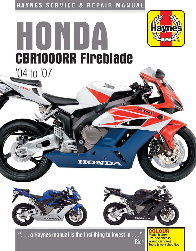 Honda CBR1000RR Fireblade, '04-'07 (Haynes Powersport)