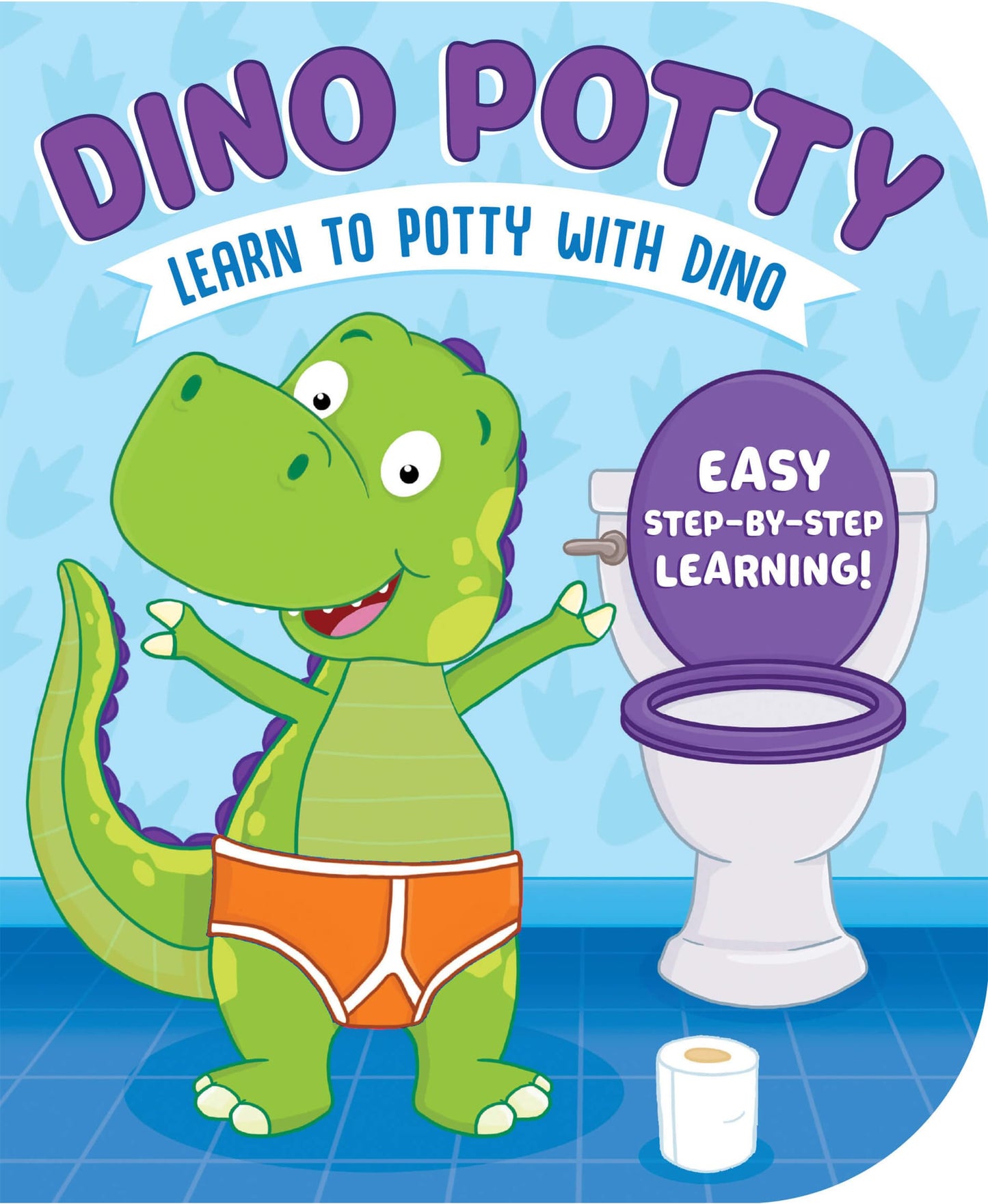 Dino Potty: Fun & Encouraging Potty Training Book for Toddlers Ages 2+ - Rhyming Childrens Book for Boys & Girls - Toddler Potty Book with Colorful Pictures - Perfect Toilet Training Gift