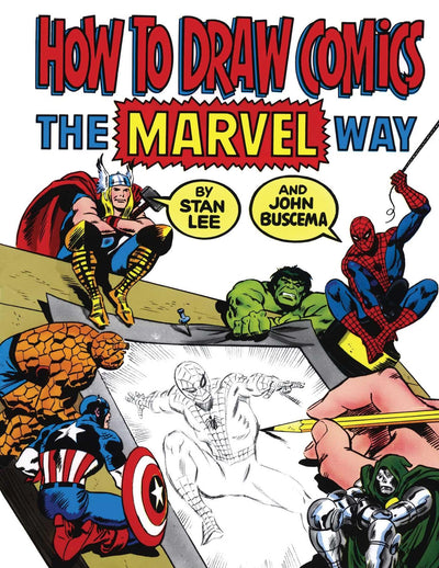 How To Draw Comics The Marvel Way by John Buscema (Paperback)